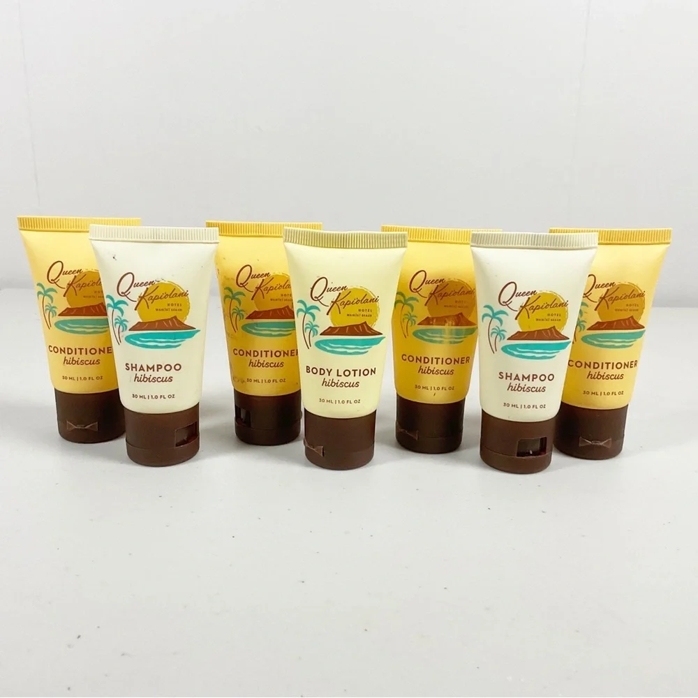 Queen Kapiolani Shampoo & Conditioner Travel Size Lotion